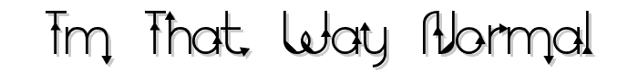 TM That Way Normal font